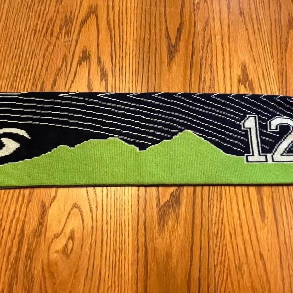 Seattle Seahawks Green/Navy Blue Scarf #12